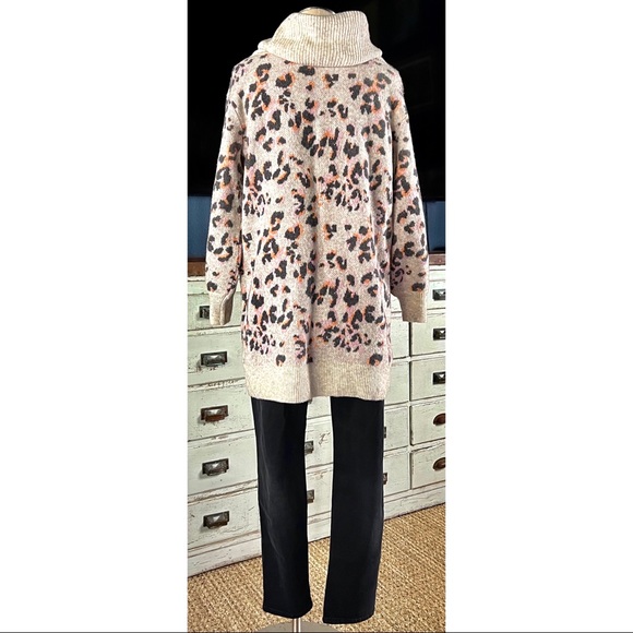 Anthropologie Emmy Cowl Neck Tunic Sweater M - Picture 11 of 14